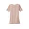 District® V.I.T.™ Women's Rib Scoop Neck T-Shirt
